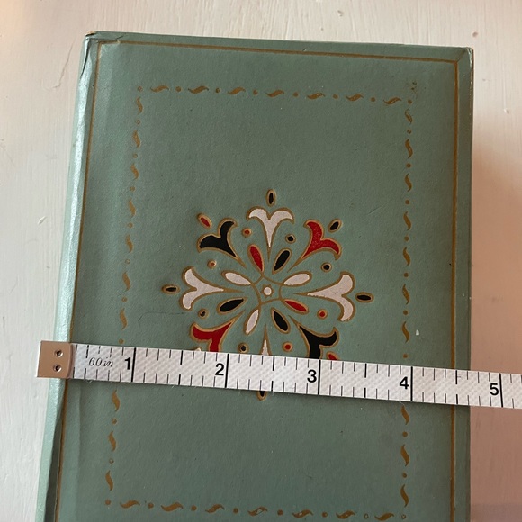 Vintage Embossed Box Trinkets Made in USA Blue - Picture 5 of 6